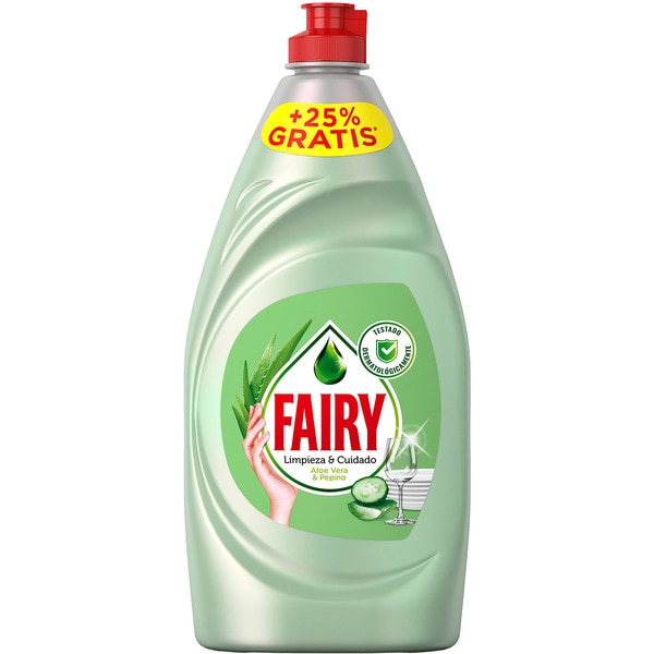 Limpieza y Cuidado Handgeschirrspülkonzentrat mit Aloe Vera und Gurke Flasche 650 ml