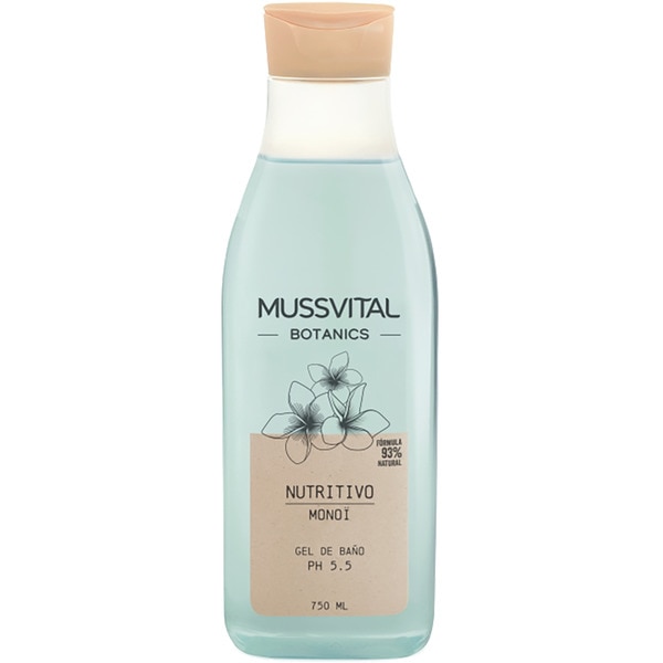 Botanics Nährendes Duschgel pH 5.5 und Monoi Flacon 750 ml