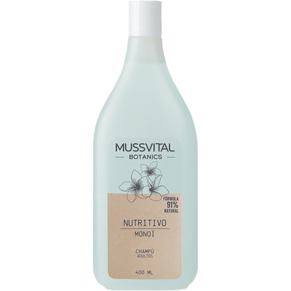 Botanics Nährendes Shampoo mit Monoi für normales bis trockenes Haar Flacon 400 ml