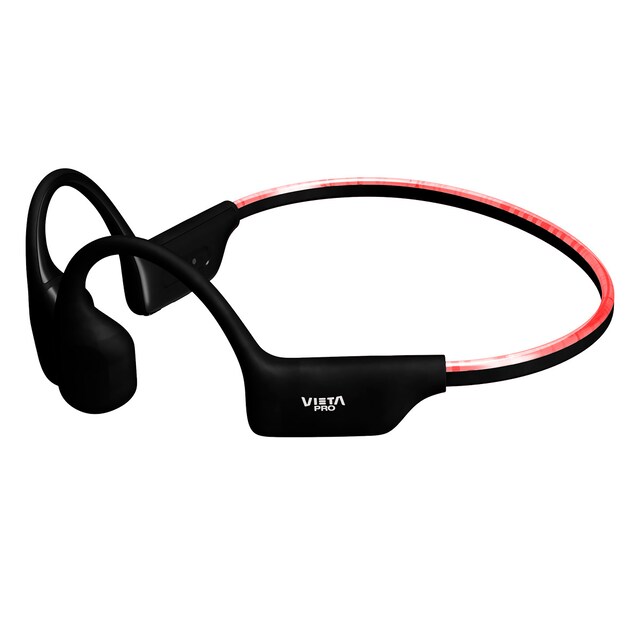 Auriculares deportivos de conducción ósea Vieta Pro Bone Plus negro Bluetooth 5.3