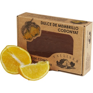 VALLISER Quittengelee nach Hausmacherart mit Orange Becher 350 g