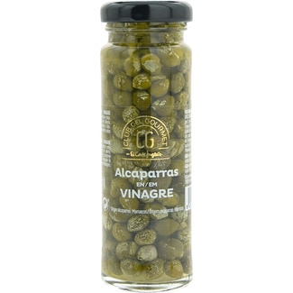 CLUB DEL GOURMET alcaparras en vinagre tarro 60 g neto escurrido