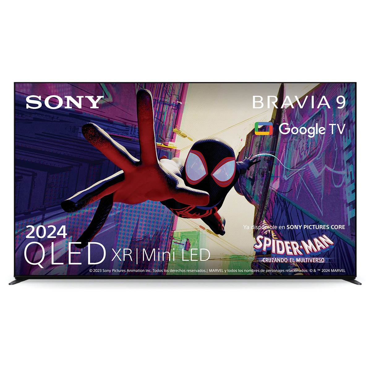 Sony - TV 75' Sony BRAVIA 9 75XR90 Mini LED, 4K HDR, Google TV, Smart TV, Funciones para PS5, IMAX Enhanced, Dolby Vision Atmos, Chromecast, AirPlay.