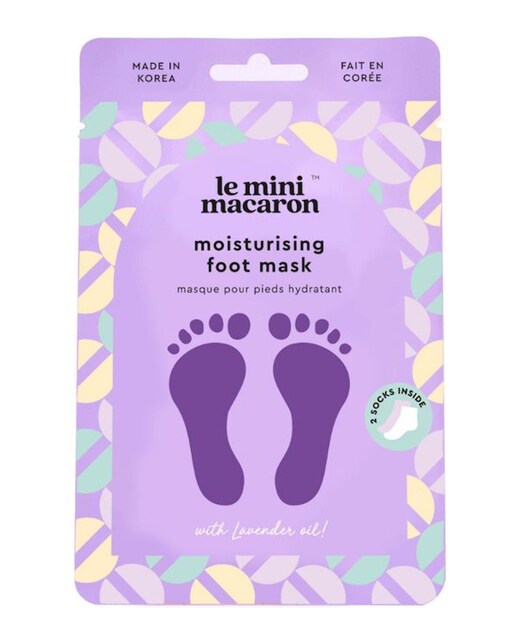 Le Mini Macaron – Mascarilla Hidratante para pies de Lavanda Le Mini Macaron.