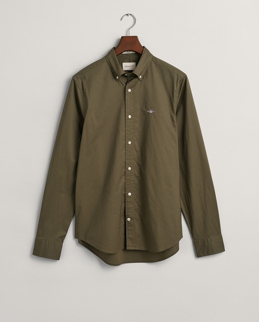 Camisa Regular Fit de popelina