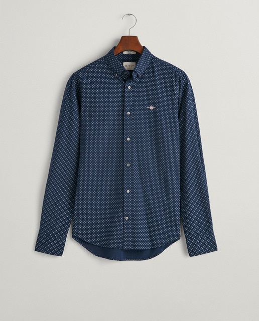 Camisa Slim Fit con microestampado