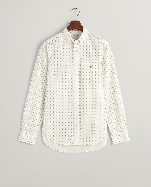 Camisa Regular Fit con microestampado