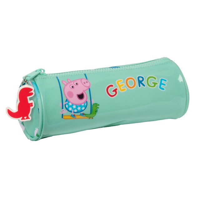 Portatodo redondo Peppa Pig Safta verde menta.