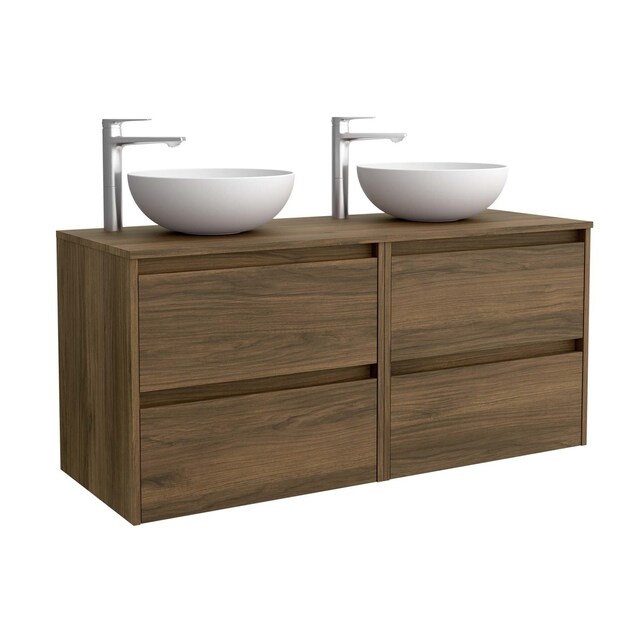 Mueble de baño con 4 cajones para lavabo de sobre encimera Noja Salgar