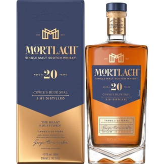 MORTLACH whisky escocés de malta 20 años botella 70 cl