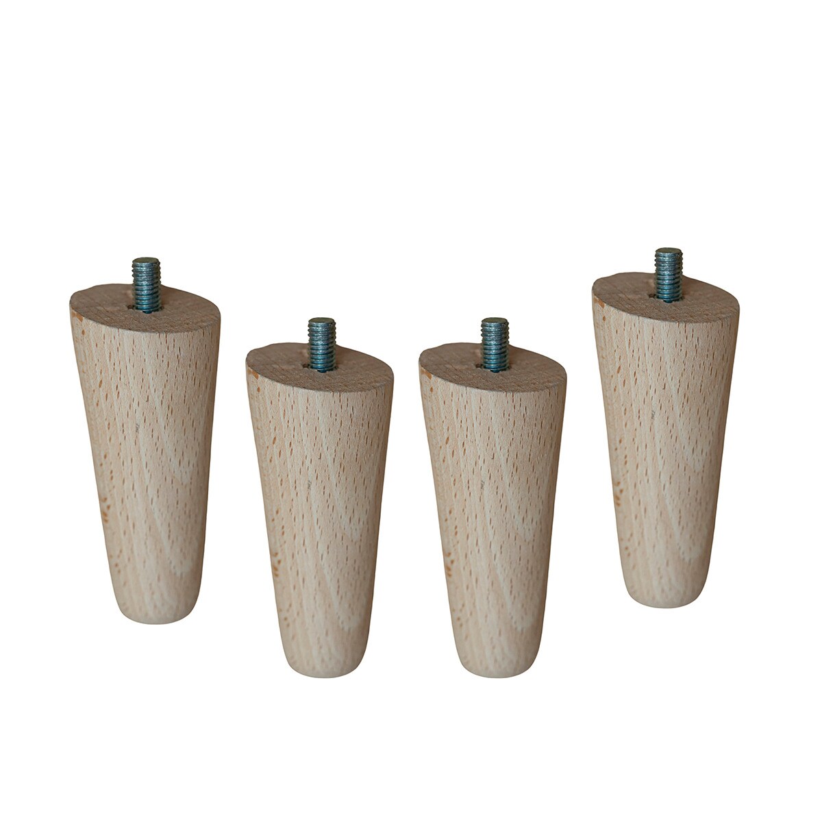 Imagem 0 de Conjunto de 4 Pés Cónicos para Cómodas