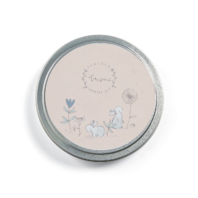 Huella Mamas&Papas kit impresión caja redonda