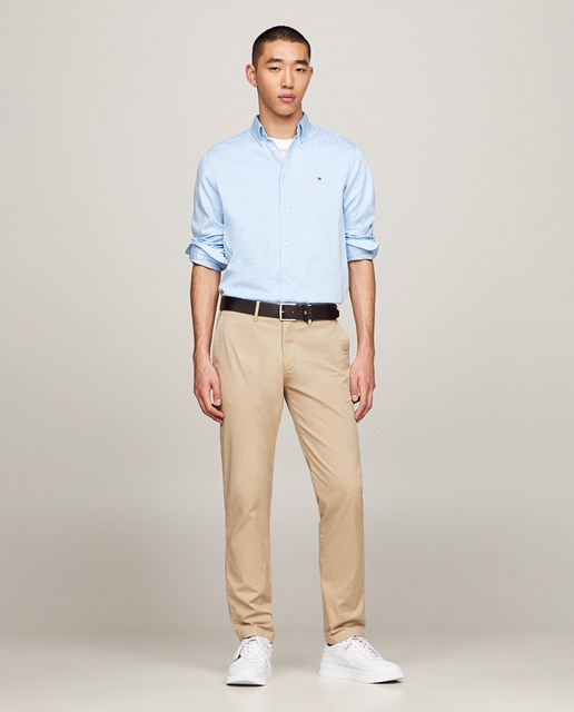 Tommy Hilfiger - Pantalón de hombre Denton regular fit tipo chino.
