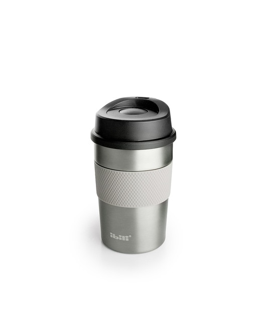 Vaso doble pared luxe titanio 360 ml