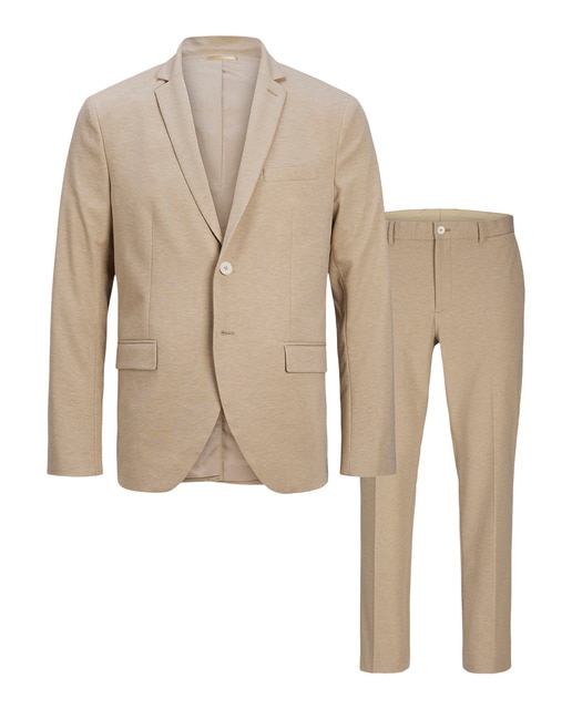 Traje slim fit de dos piezas de hombre