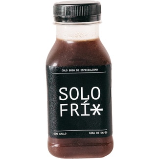 DON GALLO Solo Frío speciality cold brew with arabica coffee bottle 250 ml