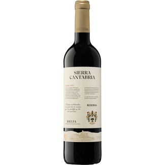 SIERRA CANTABRIA reserva red wine DOCa Rioja bottle 75 cl