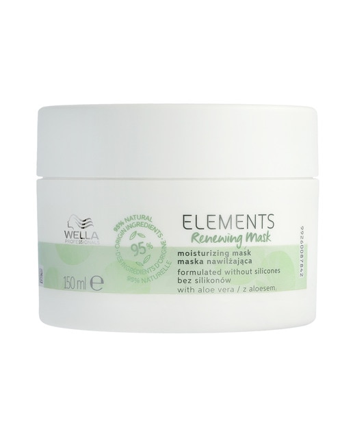 Mascarilla Hidratante Renovadora Sin Siliconas Elements 150 ml Wella Professionals