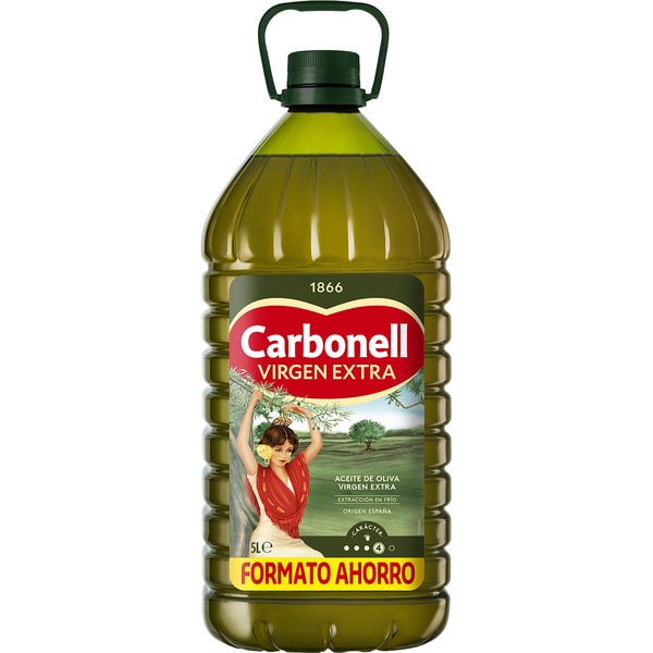 precios Carbonell Aceite De Oliva Virgen Extra Garrafa 5 L en Hipercor