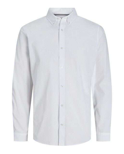 Camisa con cuello abotonado de hombre