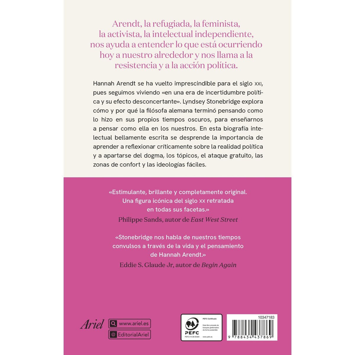 Somos libres de cambiar el mundo: Pensar como Hannah Arendt (Capa mole com abas) 2