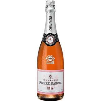 PIERRE DARCYS champagne brut rosé botella 75 cl