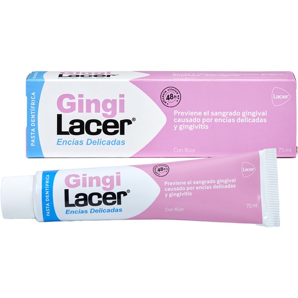 Gingilacer Zahnpasta mit Fluorid, verhindert durch Gingivitis verursacht Blutungen Rohr 75 ml