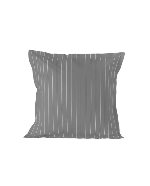 Oxford Funda de almohada 45x110 cm (Cama 90) Gris