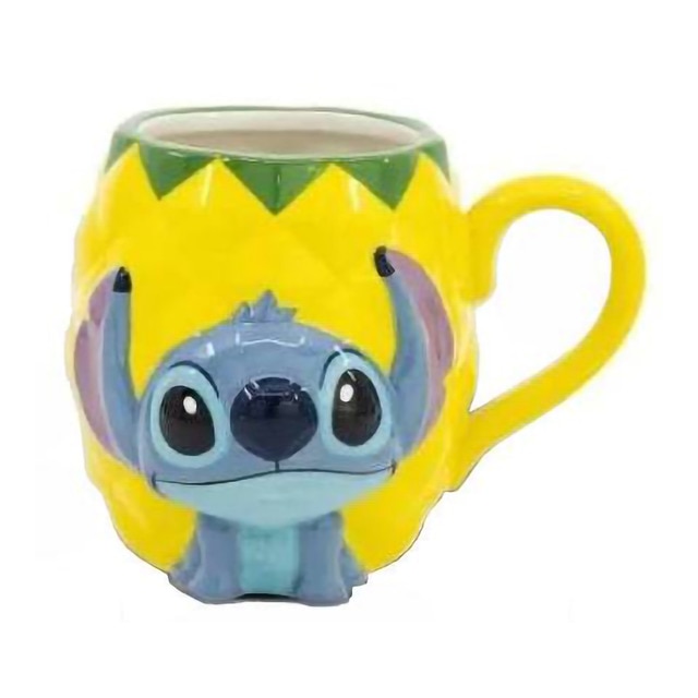 Taza 3D Stitch pineapple  Lilo y Stitch Disney Stor