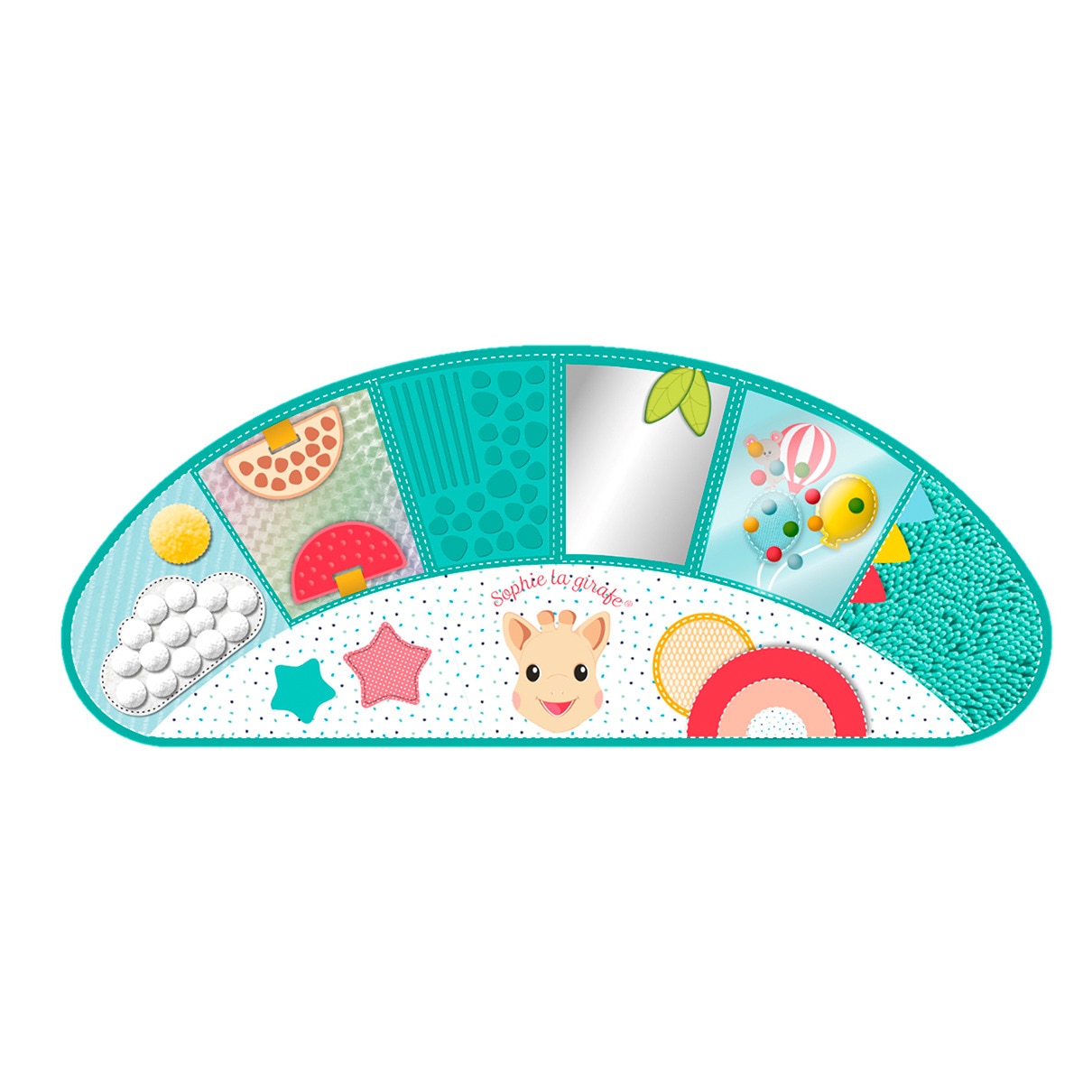 Sophie La Girafe® – Posicionador Sophie la girafe camino desarrollo.