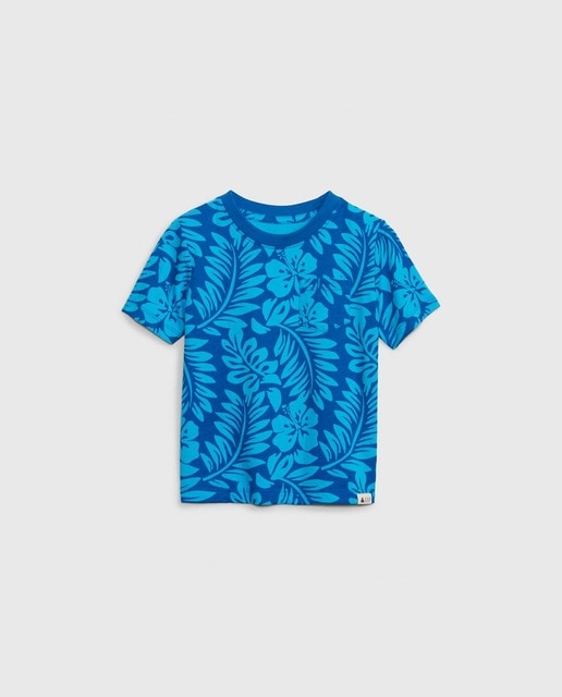 Camiseta de niño de manga corta y estampado gráfico