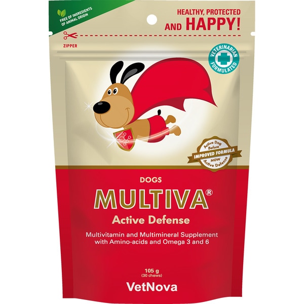 ACTIVE DOG suplemento vitamínico para perros envase 30 unidades