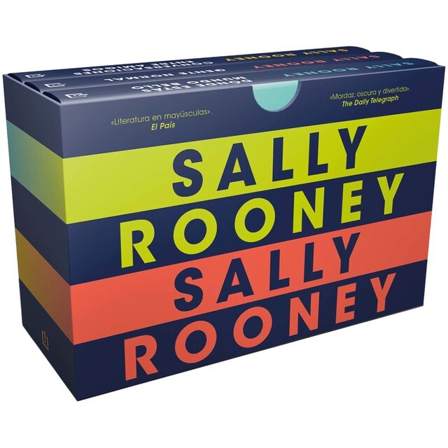 "Estuche Sally Rooney (contiene: Gente normal | Conversaciones entre amigos | Dónde estás, mundo bello)"