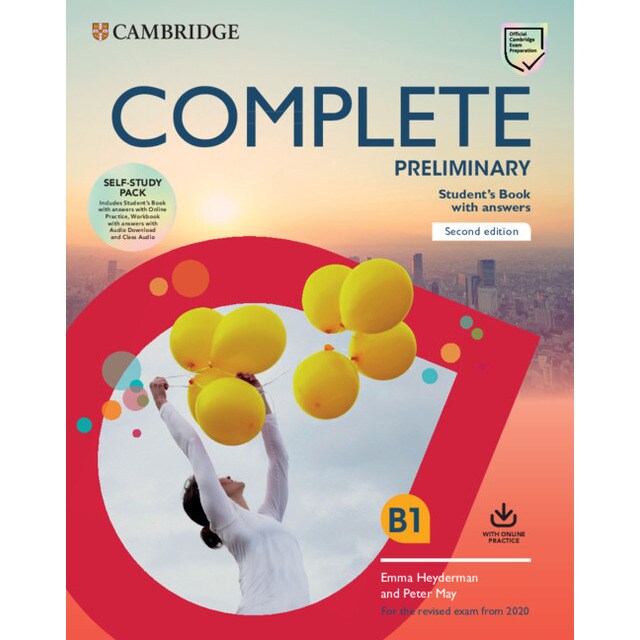 Complete Preliminary Second edition. Self Study Pack (SB w answers w Online Practice and WB w answers w Audio Download and Class Audio)