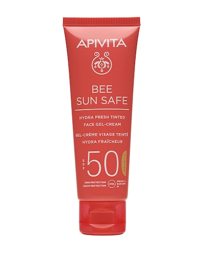 Gel-Crema Hydra Fresh SPF50 con Color Apivita