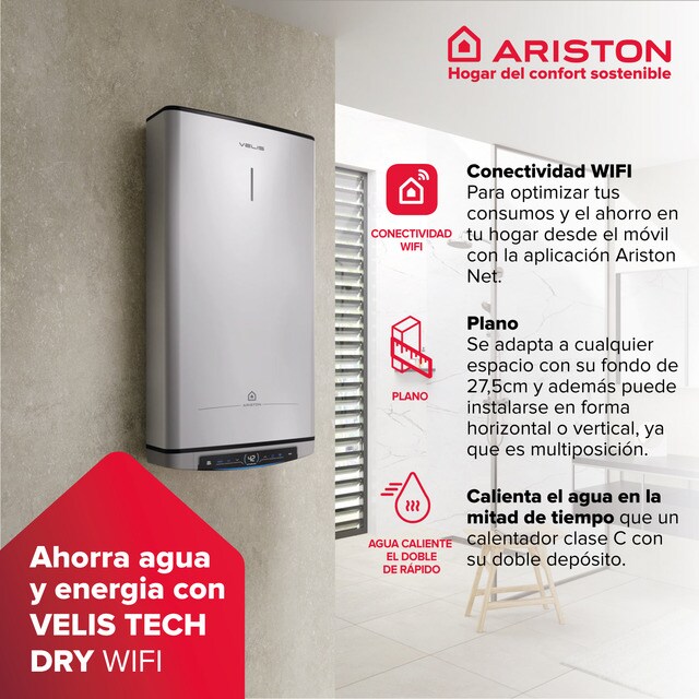 Thumbnail 2 de Ariston Velis Dry Wifi termo eléctrico 100 litros