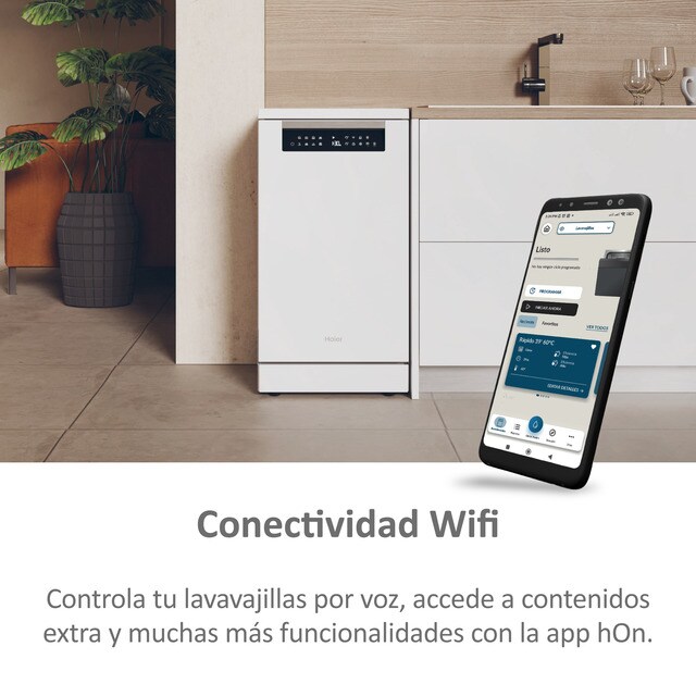 Thumbnail 4 de Haier XF1C3TB1FW lavavajillas 11 servicios, 45 cm