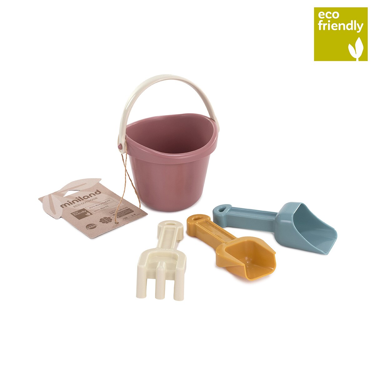 Conjunto de Jogo para Praia Eco Adaptado para Bebés Cru-6