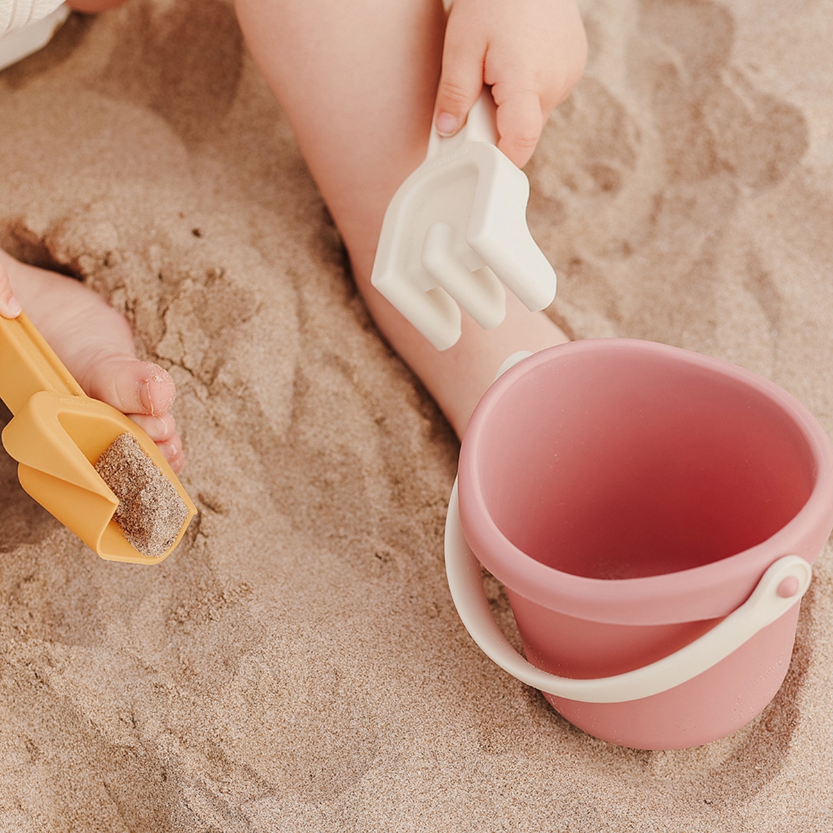 Conjunto de Jogo para Praia Eco Adaptado para Bebés Cru-2