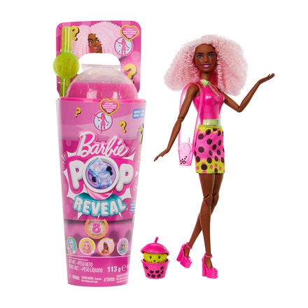  Pop Reveal Muñeca con pelo rosa