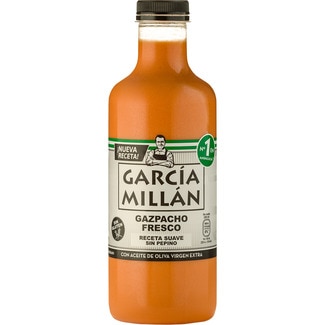 GARCIA MILLAN gazpacho suave sin pepino con AOVE botella 1 l