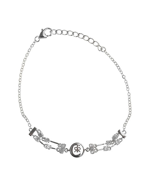 Pulsera piedras plata