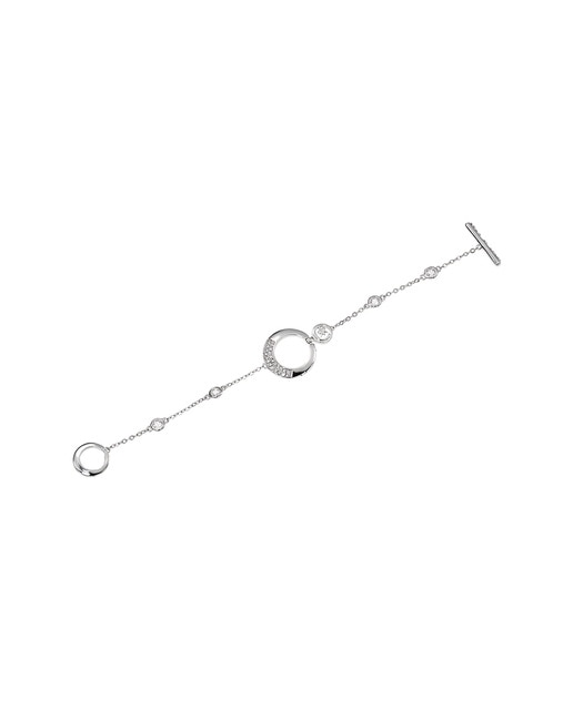 Pulsera geométrica plata