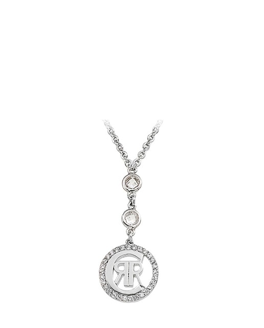 Collar colgante plata