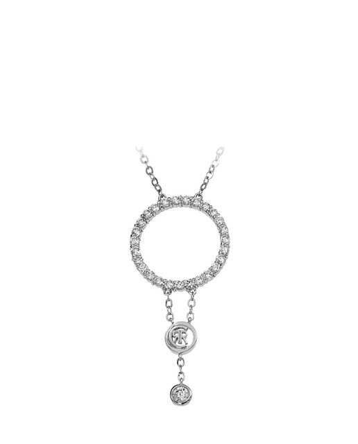 Collar círculo circonitas