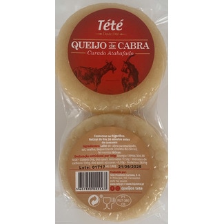 Tété Queijo de Cabra Curado Atabafado  2X90G unidade 180 g