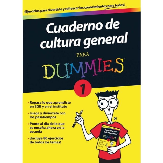 Cuaderno de cultura general para Dummies 1 (Tapa blanda)