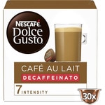 café con leche Decaffeinato Selección robusta envase 30 cápsulas