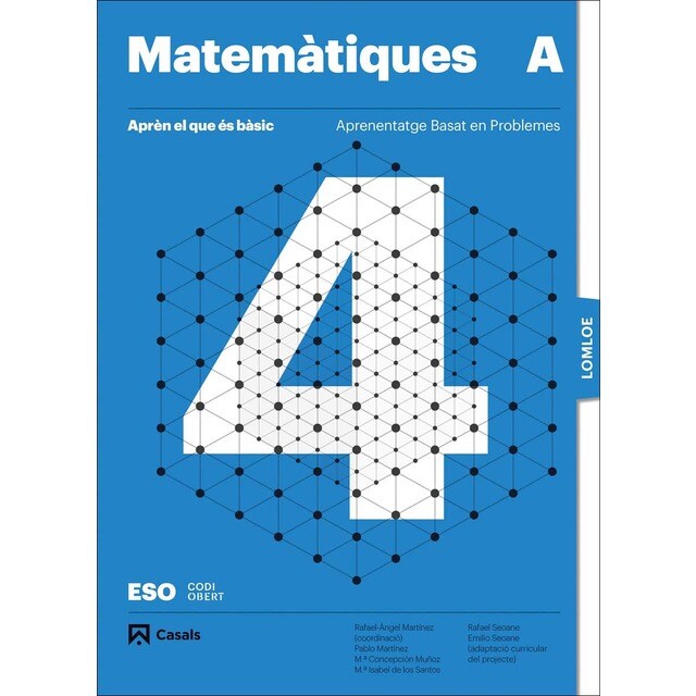 Aprèn el que és bàsic. Matemàtiques 4 A ESO. LOMLOE