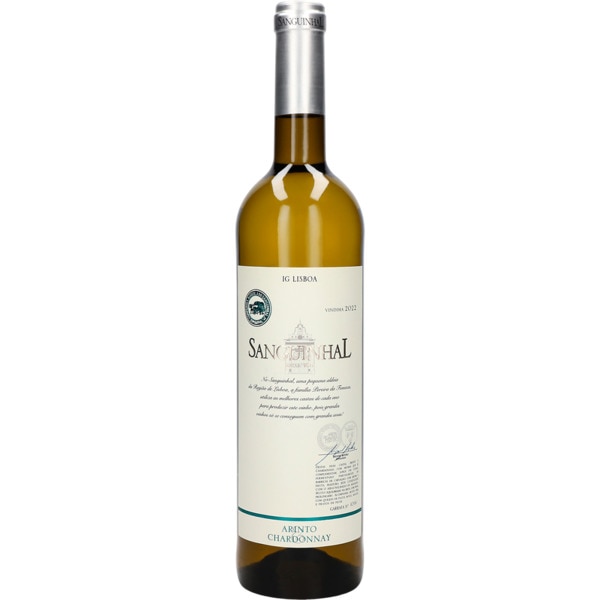 Vinho Branco Regional de Lisboa Arinto Chardonnay garrafa 75 cl